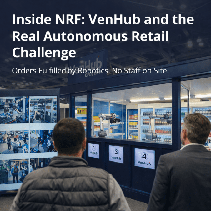 Inside NRF 2026: VenHub Shows What Autonomous Retail Looks Like When It’s Real